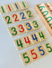 Montessori Large Wooden (Place Value) Number Cards 1-9000 - My Playroom 