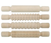 Medium Pattern Rolling Pins Wooden 4’s - My Playroom 