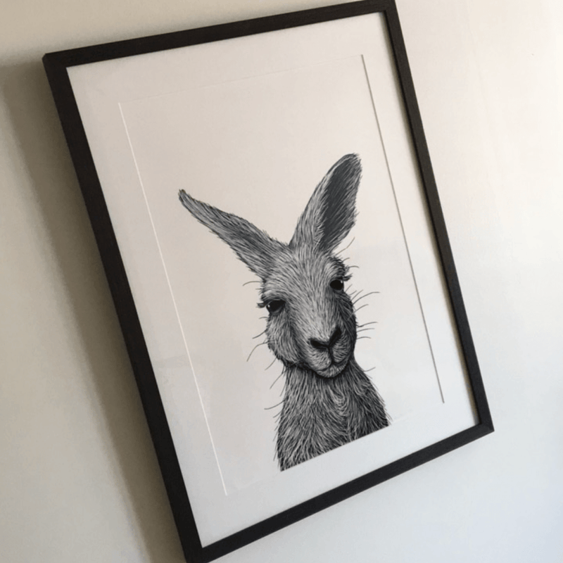 HELLO ROO Limited Edition Art Print - My Playroom 