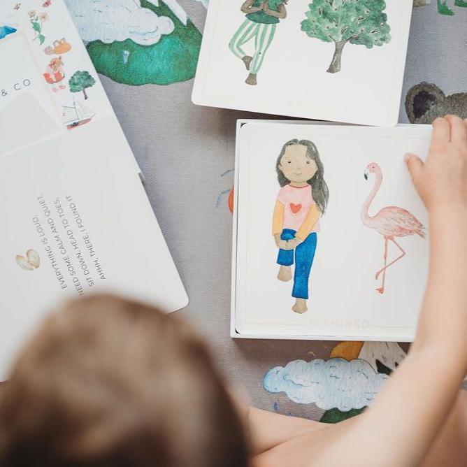 Mindful & Co Kids Yoga Cards - My Playroom 