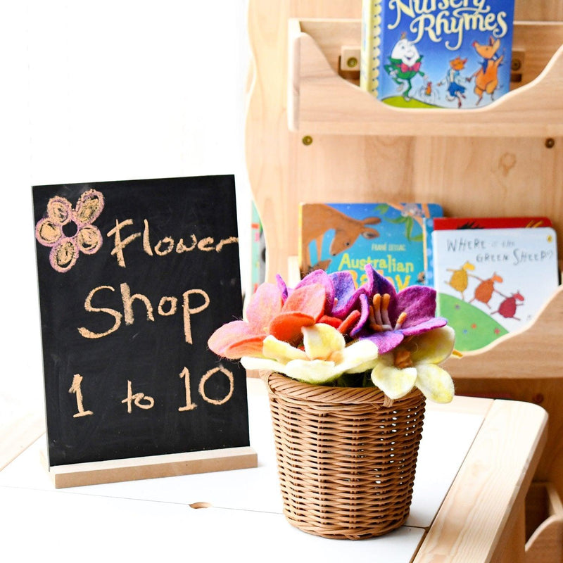 Tara Treasures Felt Flowers Set of 5 - My Playroom 