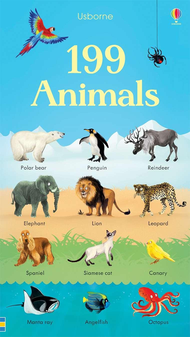 199 Animals (Board Book) - My Playroom 