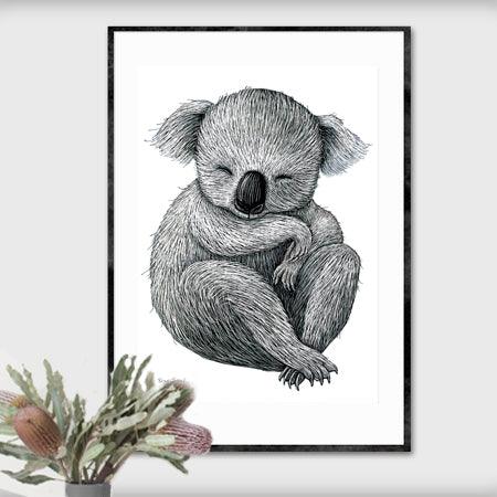 KOALA Limited Edition Fine Art Print - My Playroom 