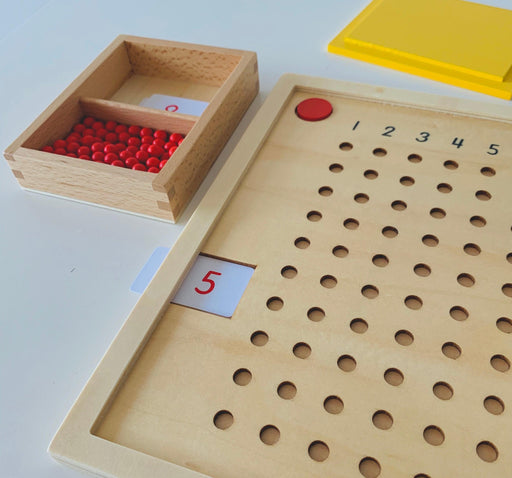 Montessori Multiplication Bead Board Set - My Playroom 