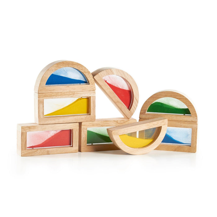 Guidecraft Rainbow Blocks – Sand - My Playroom 