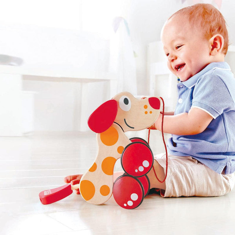 Hape Pull Along Dog 12m+ - My Playroom 