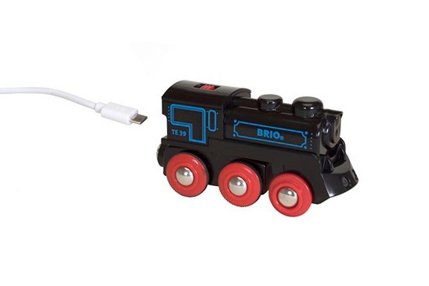 BRIO Rechargeable Engine with Mini USB Cable 2 Pcs 3yrs+ - My Playroom 