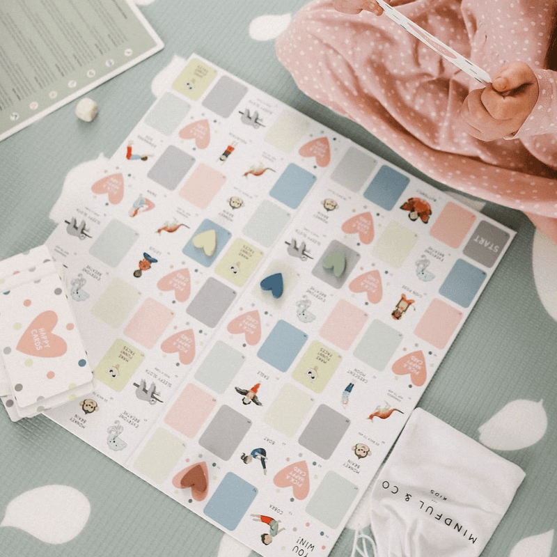 Mindful & Co Happy Hearts Yoga Board Game 3-10yrs - My Playroom 
