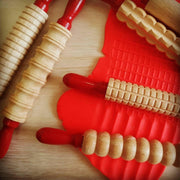 Mini Pattern Rolling Pins 6pcs - My Playroom 