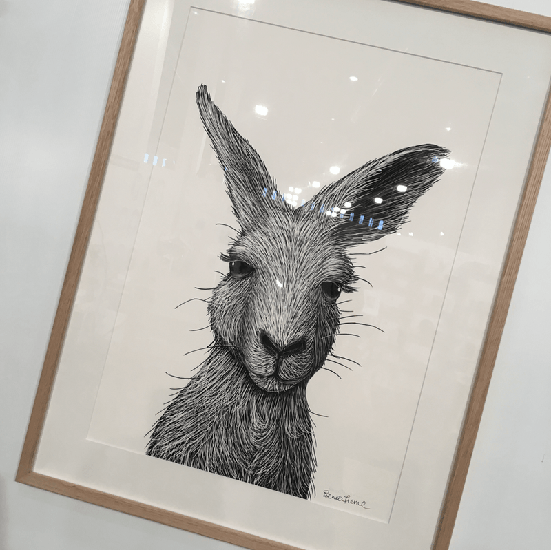 HELLO ROO Limited Edition Art Print - My Playroom 