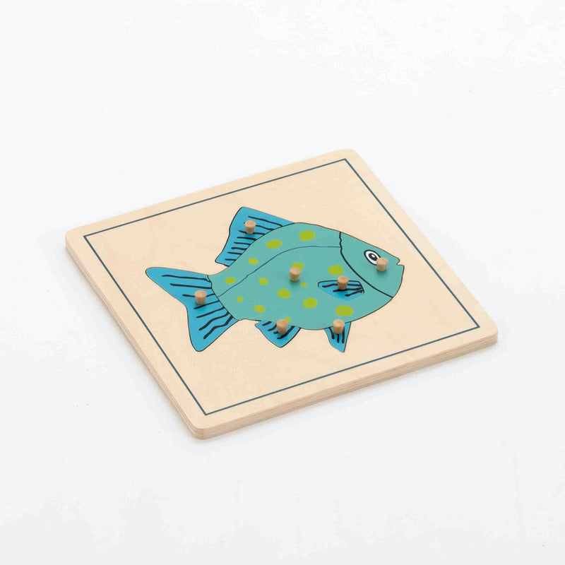 Fish Montessori Wooden Puzzle - My Playroom 