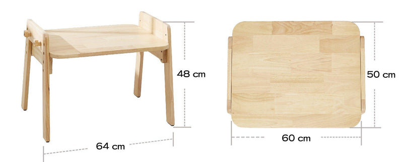 Bunny Tickles MesaSilla Kid's Adjustable Activities Table Set (Elephant) - My Playroom 