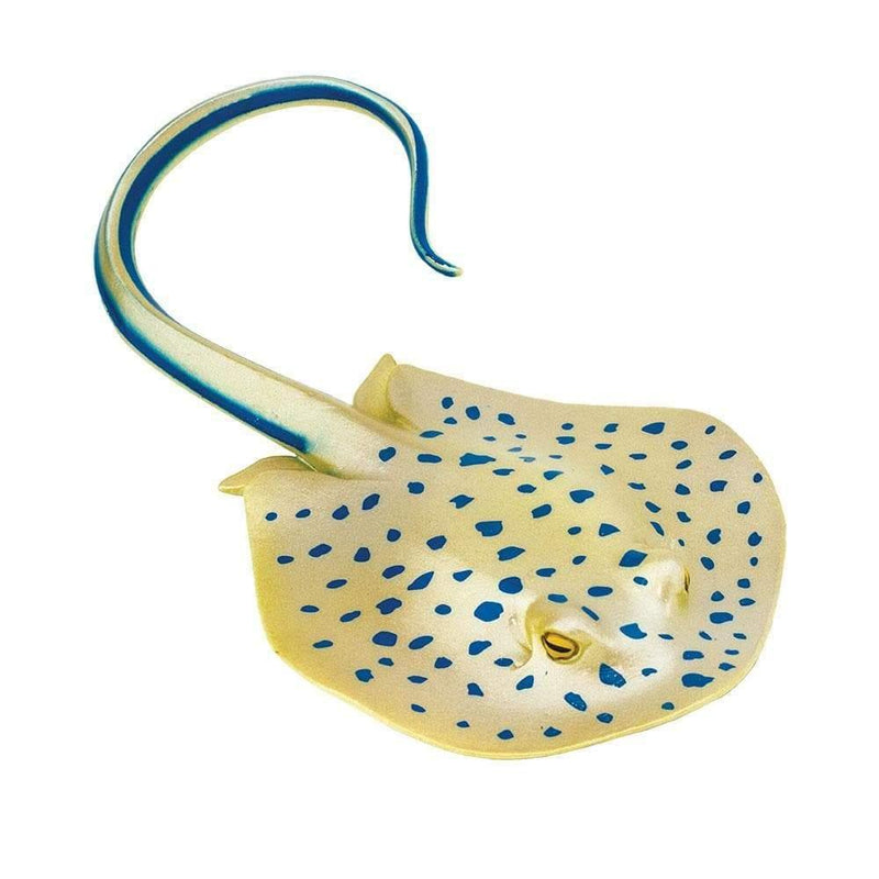 Blue Spotted Ray Figurine Sea Life Collection - My Playroom 