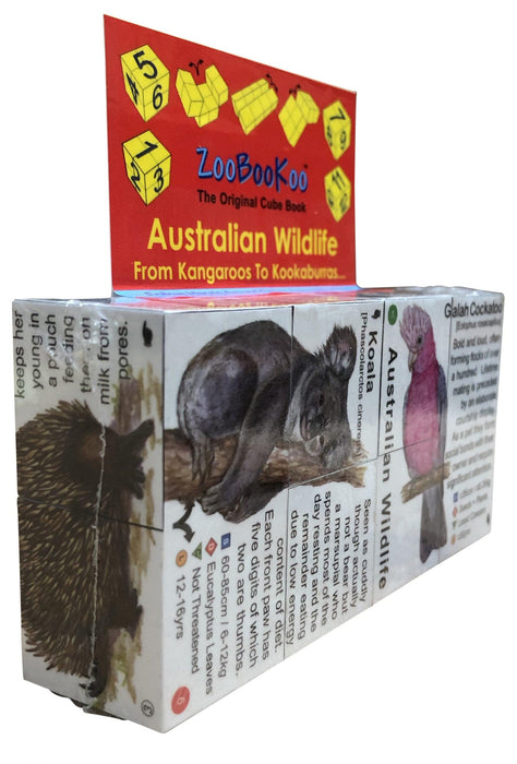 Australian Animals Cube Book— Zoobookoo - My Playroom 