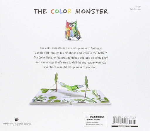 The Color Monster: A Pop Up Book of Feelings (Hard Cover) - My Playroom 