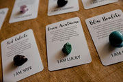 Growing Kind Crystal Affirmations with 8 Cards and Tumble Stones - My Playroom 