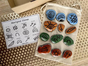 Barka Arts Aboriginal Symbol Stones - My Playroom 