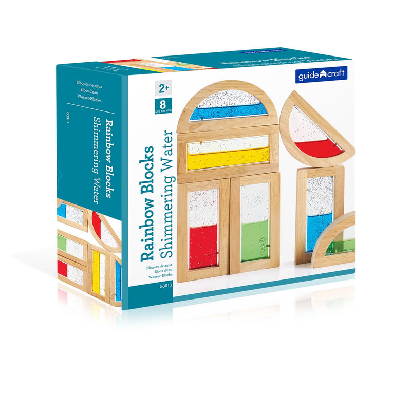 Guidecraft Rainbow Blocks – Shimmering Water - My Playroom 