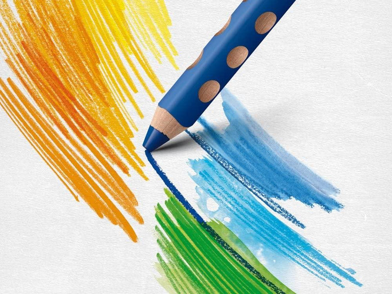 Lyra Groove Triple One 3 in 1 (Colour Pencil Watercolour and Wax Crayon) - 6 Pcs - My Playroom 