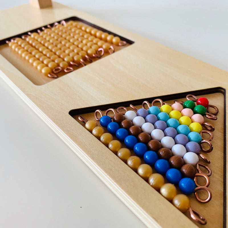 Montessori Bead Stair Bars 11-20 Set with Hanger - My Playroom 