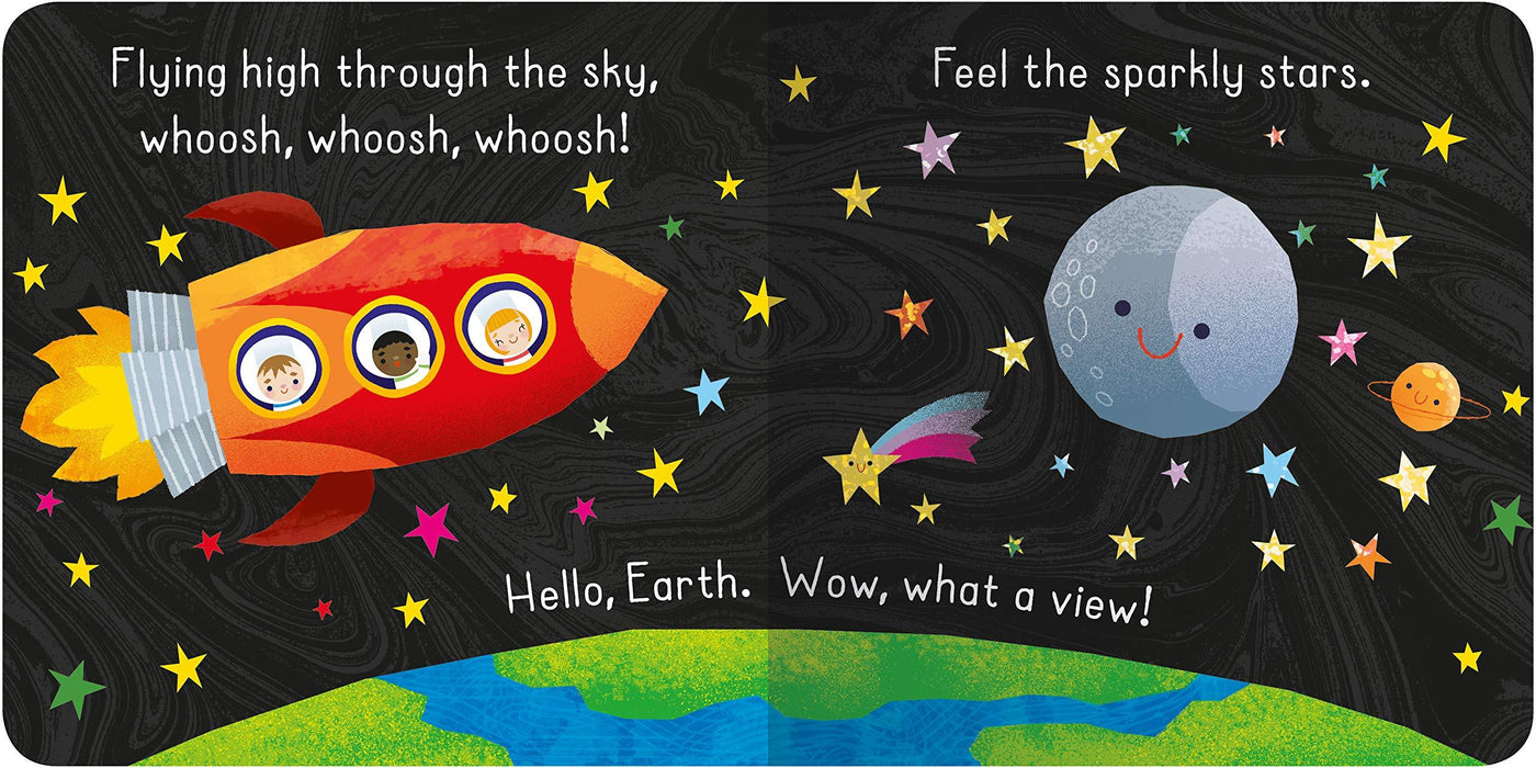 Space Baby: Zoom to the Moon! (Board Book) - My Playroom 