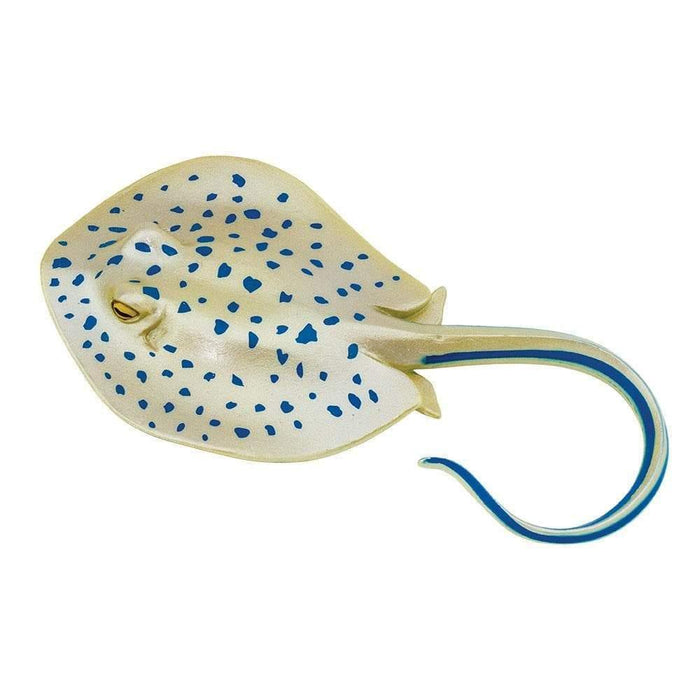 Blue Spotted Ray Figurine Sea Life Collection - My Playroom 