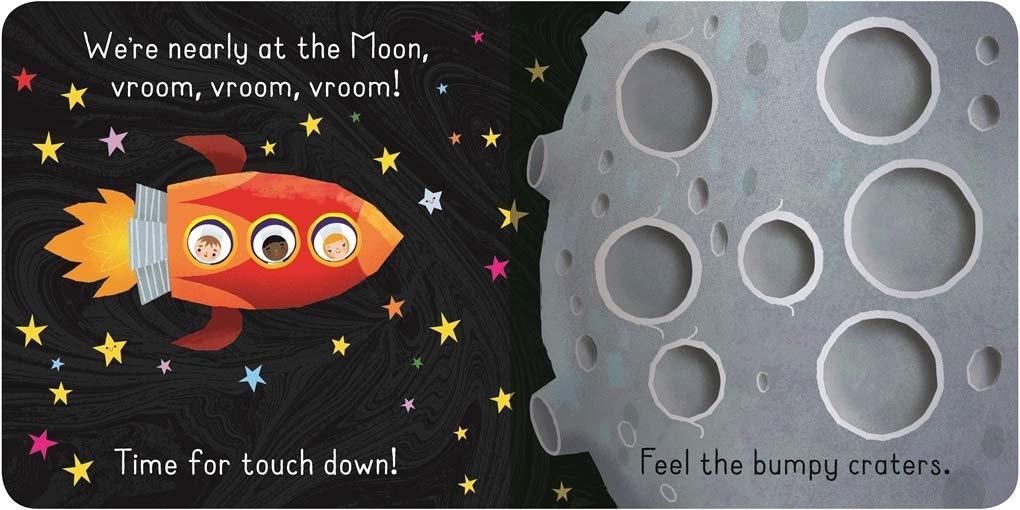 Space Baby: Zoom to the Moon! (Board Book) - My Playroom 