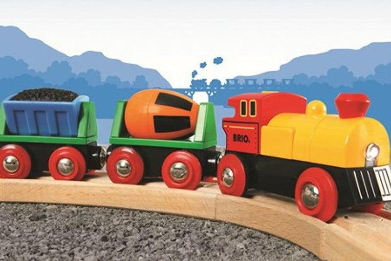 BRIO Battery Operated Action Train with Light 3pcs 3yrs+ - My Playroom 