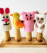 Tara Treasures Felt Farm Animals Finger Puppets Set of 4 - My Playroom 