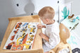 Bunny Tickles Mesasilla Kid's Adjustable Table Set (Bunny) with Drawer - My Playroom 