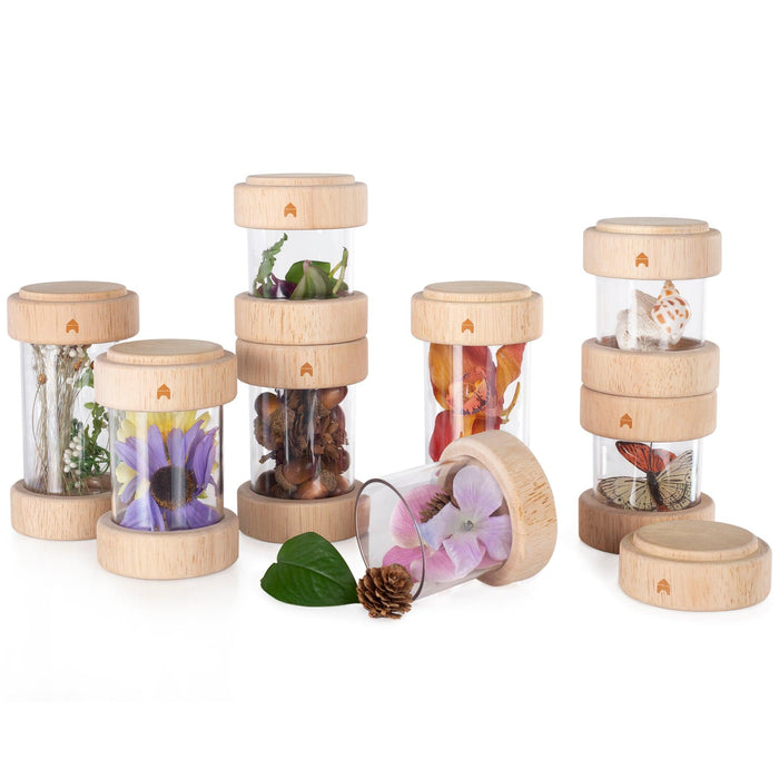 Guidecraft Treasure Tubes – Clear - My Playroom 