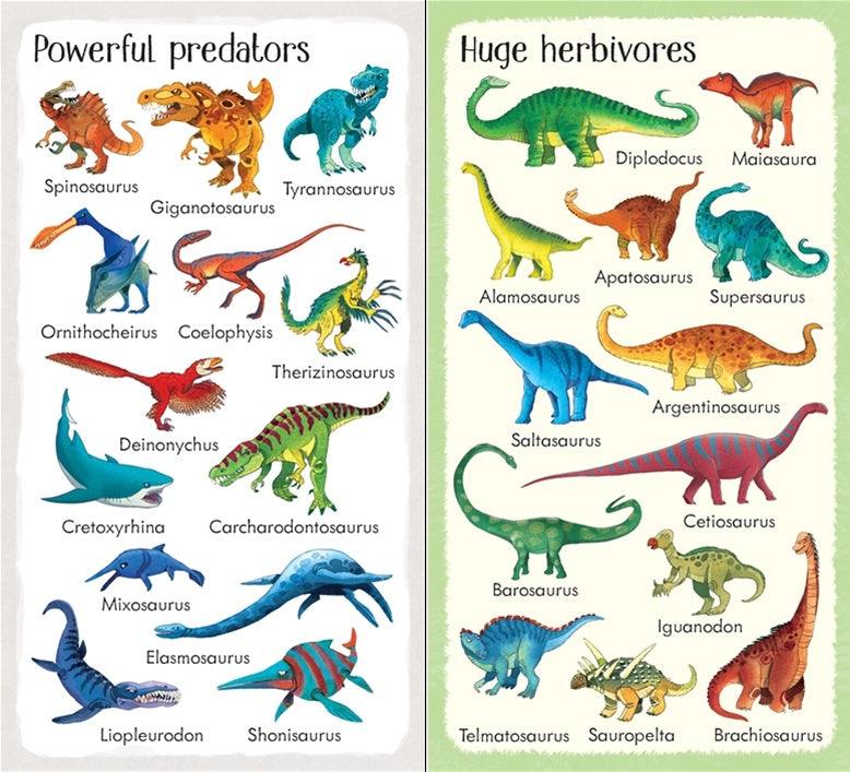 199 Dinosaurs and Prehistoric Animals (Board Book) - My Playroom 
