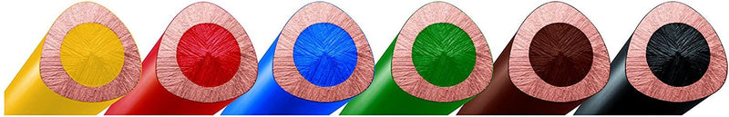 Lyra Groove Triple One 3 in 1 (Colour Pencil Watercolour and Wax Crayon) - 6 Pcs - My Playroom 