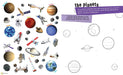 Peel + Discover: Space (Paperback) Sticker Book - My Playroom 