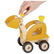 Goki Wheel Loader - Medium Orange 3yrs+ - My Playroom 