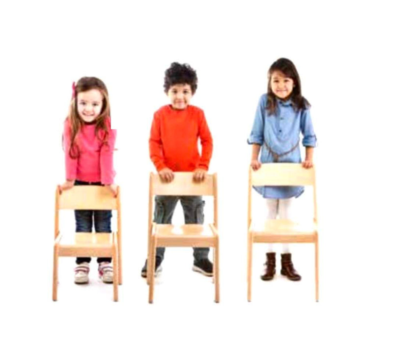 Montessori Furniture Upper Primary CHAIR (8yrs+) Beechwood 38cm(H) - My Playroom 