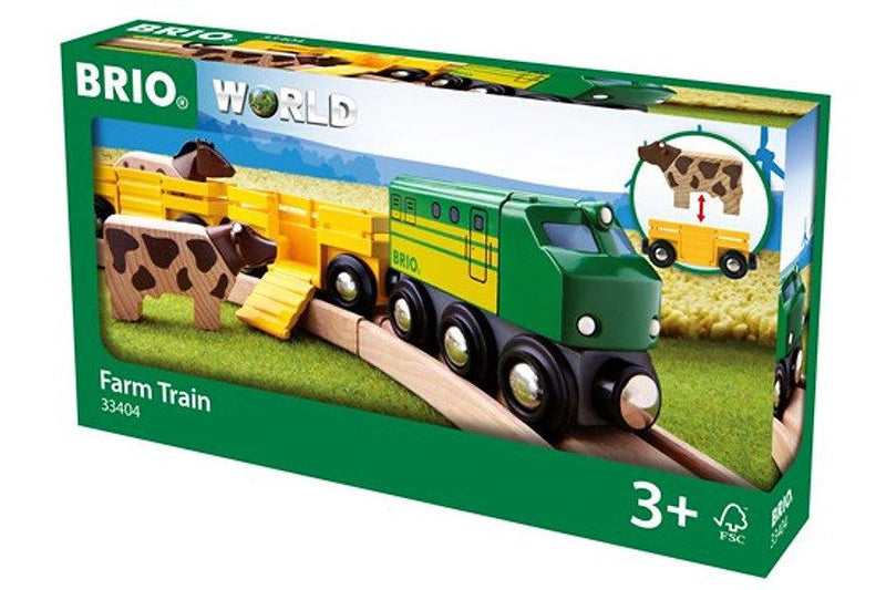 BRIO Farm Train 5 Pcs 3yrs+ - My Playroom 