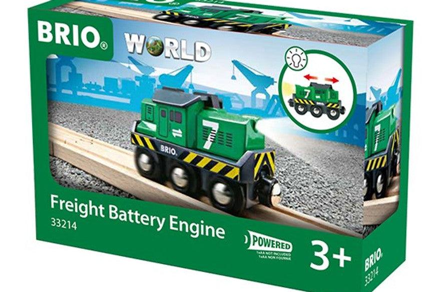BRIO Freight Battery Engine with Light 3yrs+ - My Playroom 
