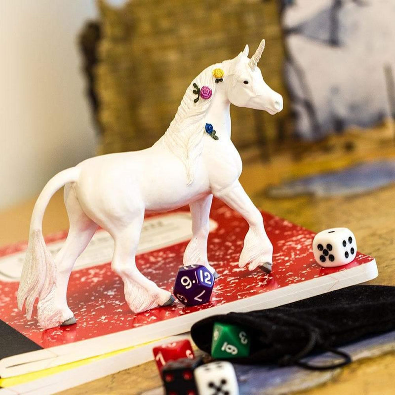 White Unicorn Figurine - My Playroom 