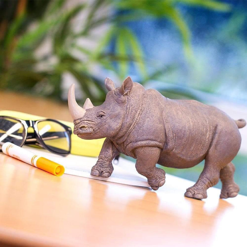 White Rhino Figurine Extra Large Safari Collection - My Playroom 