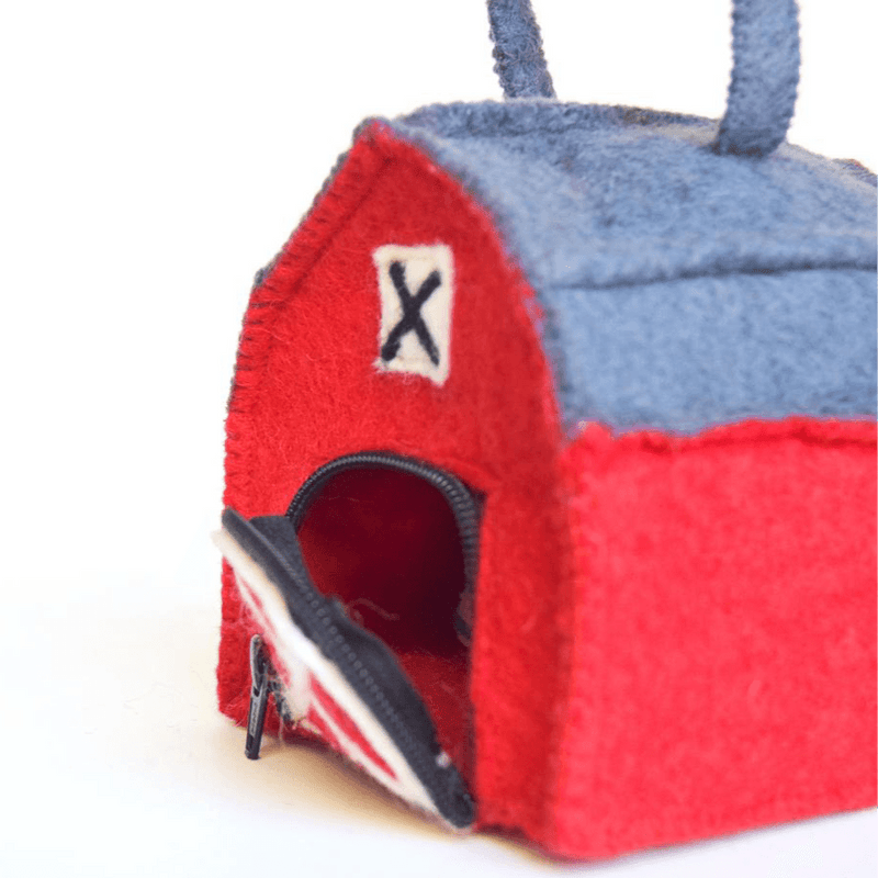 Tara Treasures Felt Farm Barn (Farmhouse) Bag - My Playroom 