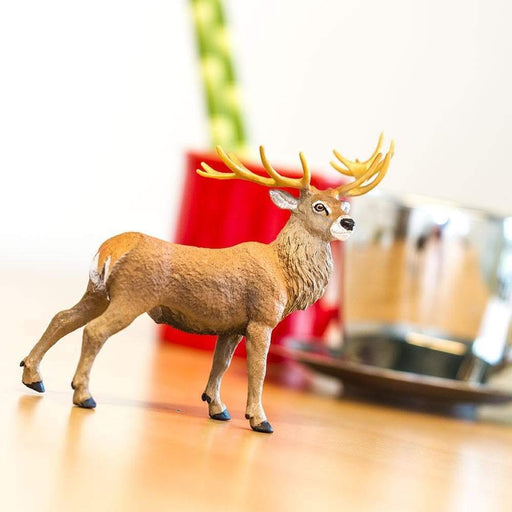 Red Deer Stag Figurine Large Woodland Collection - My Playroom 