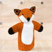 Tara Treasures Felt Fox Hand Puppet - Woodland Animal - My Playroom 
