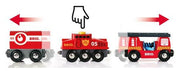 BRIO Rescue Firefighting Train 4 Pcs 3yrs+ - My Playroom 