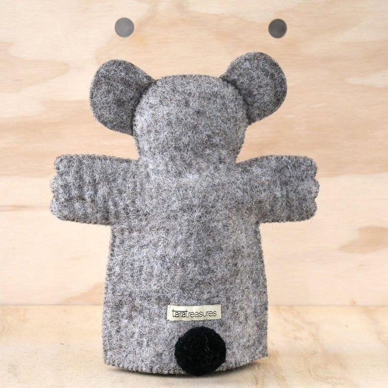 Tara Treasures Felt Koala Hand Puppet - Australian Animal - My Playroom 