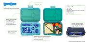 Yumbox Tapas - Portofino Blue - My Playroom 