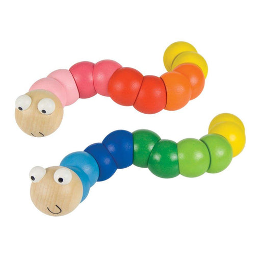 Bigjigs Toys Wooden Wiggly Worm 12m+ - My Playroom 