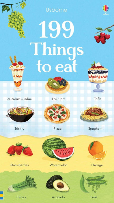 199 Things to Eat (Board Book) - My Playroom 