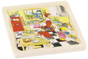 Goki A Day in My Life Layer Puzzle 3yrs+ - My Playroom 
