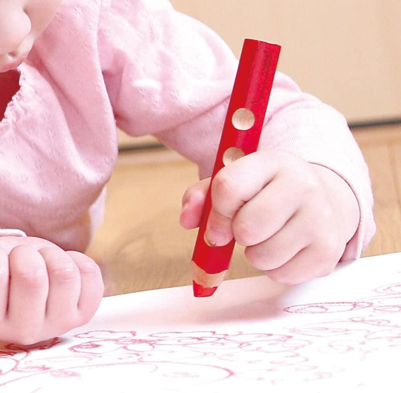 Lyra Groove Triple One 3 in 1 (Colour Pencil Watercolour and Wax Crayon) - 6 Pcs - My Playroom 